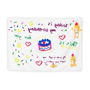 생일파티 장식 배너 가랜드 감성A타입 스케치생일파티현수막