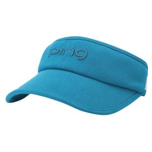 [핑]골프 여성 테잎 장식 썬바이저 121D3CP051-TQ_BP