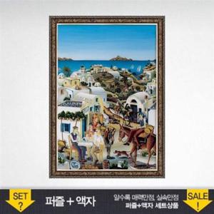 500조각 직소퍼즐 - 가을이 온 마을 (액자포함) 취미퍼즐