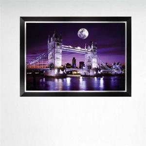 풍경화퍼즐 500피스 타워브릿지 야경 직소퍼즐 액자세트