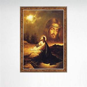 1000피스 겟세마네의 기도 직소퍼즐 앤틱골드액자포함 취미퍼즐