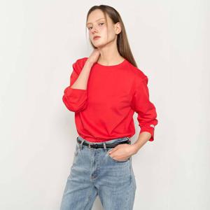 WOMAN 릴렉스 롱 슬리브 티 [RED] / WBE1L01508