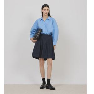 [쥬크] 볼륨 실루엣 코튼 셔츠(Z243PSC009)