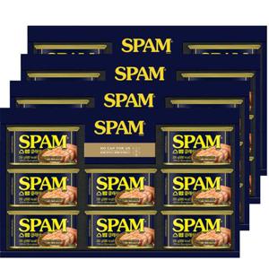 선물세트 CJ스팸12K 선물세트(4세트) 설 추석 명절 캔 햄