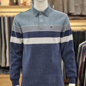 [피에르가르뎅]겨울신상 셔닐 융본딩 스판카라티셔츠PPTS4404380