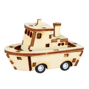 DIY 나무 모형 조립 키트 달려라 터그 보트 YM861-6