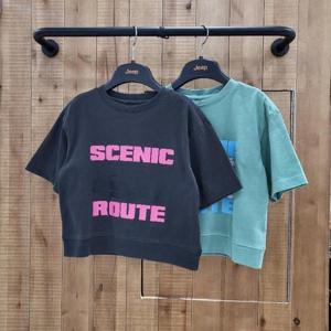 지프키즈 sh06 7부 가먼트 셋업 티셔츠 KQ2TSF021