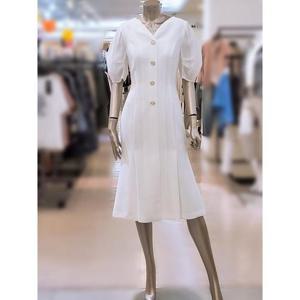 미니멈 세이브존03 V넥 벌룬소매 원피스 MXBAWO4120