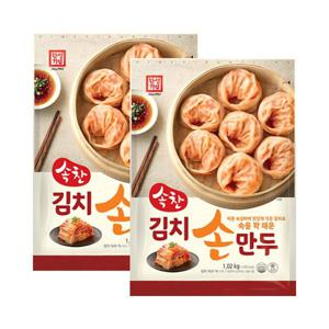 한성기업 속찬 김치 손만두 1.02kg X 2개
