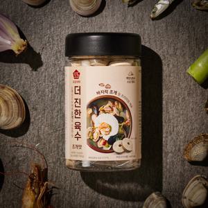 오감식탁 더 진한 육수 조개맛 65정(195g) 코인육수