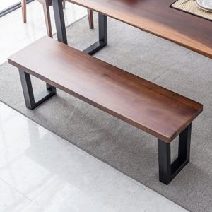 아이앤 리하트 로즈우드 장미원목 3인 벤치 의자 IK