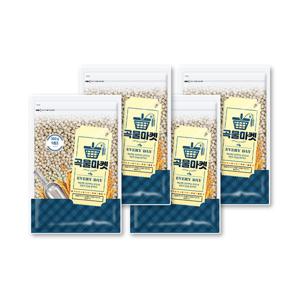 [곡물마켓] 더프레시 국내산 백태 500g x 4