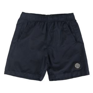 스톤아일랜드 25SS 키즈 나일론 패치 스윔팬츠 네이비 6B100003 V0020 6-8Y