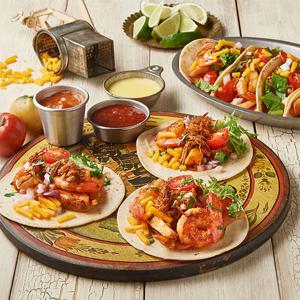 Fresh 앙트레 간편조리 쿠킹박스 밀키트 멕시칸 타코파티팩 2인분 606g