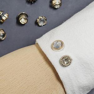 스몰 포인트 브로치 세트 크리스탈