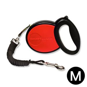 굿프렌드 스마트 리쉬 자동잠금 자동줄 4.3m 레드 (M) (강아지 리드줄)