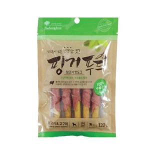핑거푸드 양고기 핫도그 120g (강아지 간식)