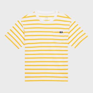 [노스페이스] 키즈 글랜 스트라이프 반팔 라운드 티 NT7UR01T_YEW