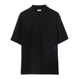 버버리 이퀘스트리안 나이트 코튼 폴로 셔츠 8083600