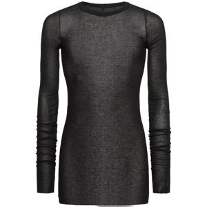 릭오웬스 골지 롱슬리브 실크 혼방 티셔츠 81I-ATE050