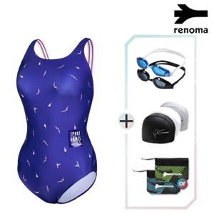 [레노마수영복]여성실내X백원피스수영복 LS2E803_PP