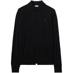 버버리 로고 자수 폴로 셔츠 8104874