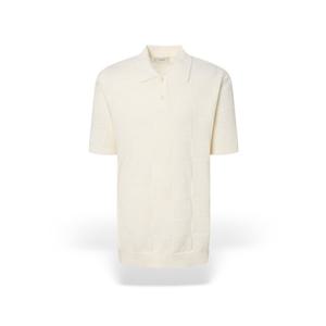 [헤지스] 남성 체커보드 카라 반팔니트 HZSW5B562CR