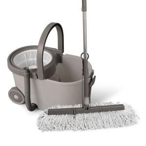 넓은 곳 청소 접이식 대형 스핀 청소기