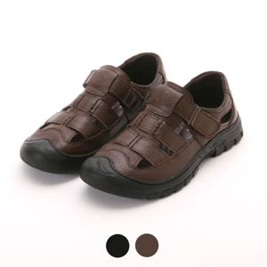 [파파브로] 남성 캐주얼 착화감 좋은 가죽 샌들 WW-SE-HDG40