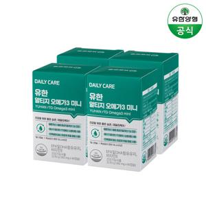 유한 초임계 알티지 오메가3 미니 60캡슐 4개