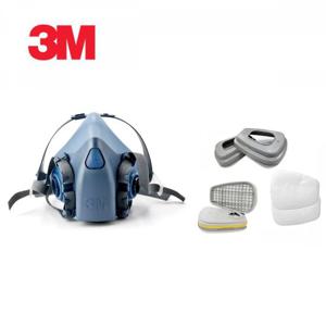 3M 마스크 7502 풀세트 7502+6006K+5N11+501