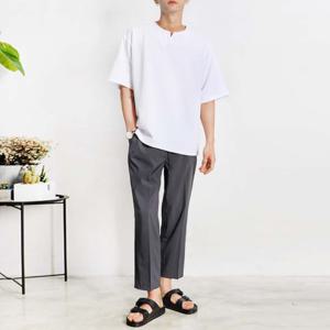 [리빌모아]남여공용 시원한 쿨 밴딩 팬츠 LD2-PTS-LD677M-차콜