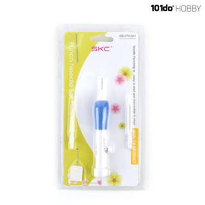 아트박스/101도 펀치니들 바늘 DIY 자수 펠트 블루 punch needle