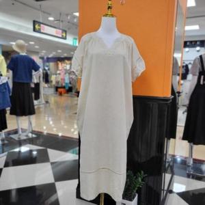 파파야 DP01 앞셔링 V넥 원피스 PNPROP062B