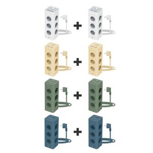 에코너 타워 멀티탭 16구+16구