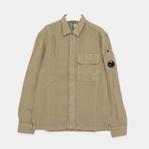 CP컴퍼니 린넨 코튼 오버셔츠 남성 자켓 18CMOS243A 006501G 305