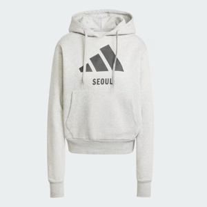 [아디다스(퍼포먼스)]남녀공용 서울 클래식 플리스 후드 티셔츠 JE2728