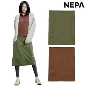 네파[택가 89,000원]비옷 우비 우의 다용도 레인 랩 스커트 방수커버 패커블 안유진 착장 7LG1861