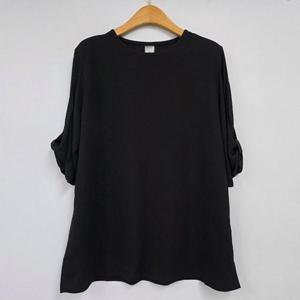 빅사이즈 506 무지스트링업블라우스 DMNU790