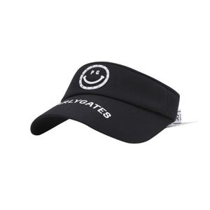 여성 큐빅 스마일 리본 탈착 썬바이져 521E3CP002BK