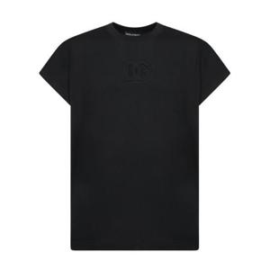 돌체앤가바나 반팔 티셔츠 G8SN4Z G7O2T N0000 Black