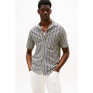 [타미힐피거종합관] 남성 1985 스트라이프 니트 셔츠 (T12F6WSH017MT1 0CD)