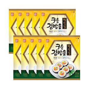 한성기업 왕실김 구운 김밥용김 전장김 10매입 20g X 10개