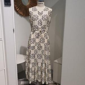 르피타 HC06 스트링 패턴 원피스(아이보리) L252UOP756