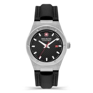 [마션틴트(잡화)][스위스밀리터리하노와] 공식수입 남성 가죽시계 SMWGB2101601