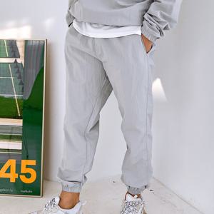 [리빌모아]남자 루키 나일론 밴딩 시보리 조거 팬츠 5C-PTA-Q093