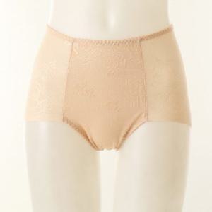 [와코루] 자카드레이스 밑이높은 데일리 거들형햄팬티(WPT3243C-SK)