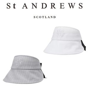 [세인트 앤드류스] 여성 비딩 별 심볼 탈착 리본 썬바이저(821E3CP104)