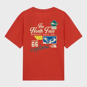 [노스페이스] (NFM_NT7UR14W_RED_) 키즈 엠블럼 아카이브 반팔 라운드 티 NT7UR14W_RED