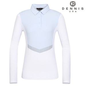 [데니스골프]블럭배색냉감소매티셔츠 NAPSLTS058LB_JJ